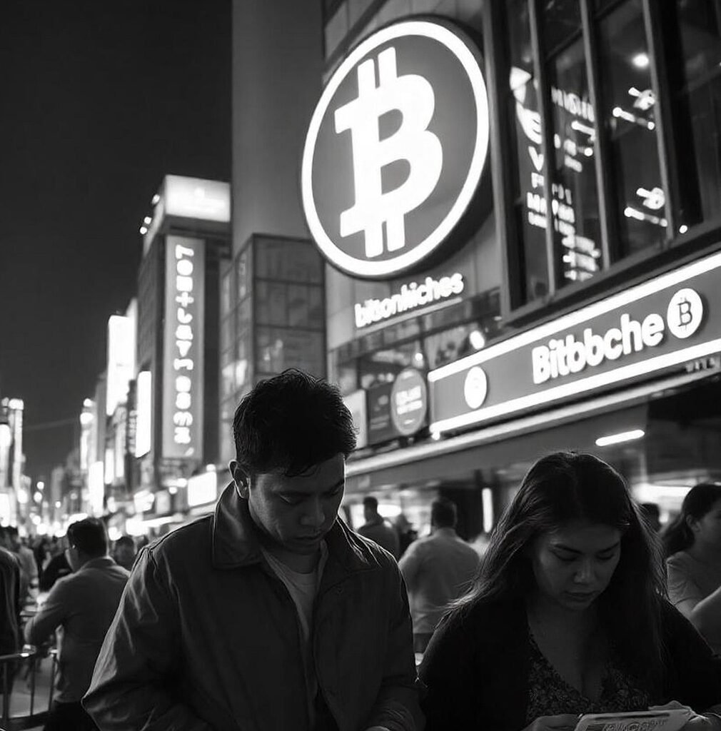 ai generated, crowd, bitcoin, blockchain, exchange, cryptocurrency, crypto